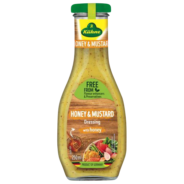 【FOOD de WINE】キューネ ハニーマスタードドレッシング 250ml / ウィングエース (Kuhne Honey